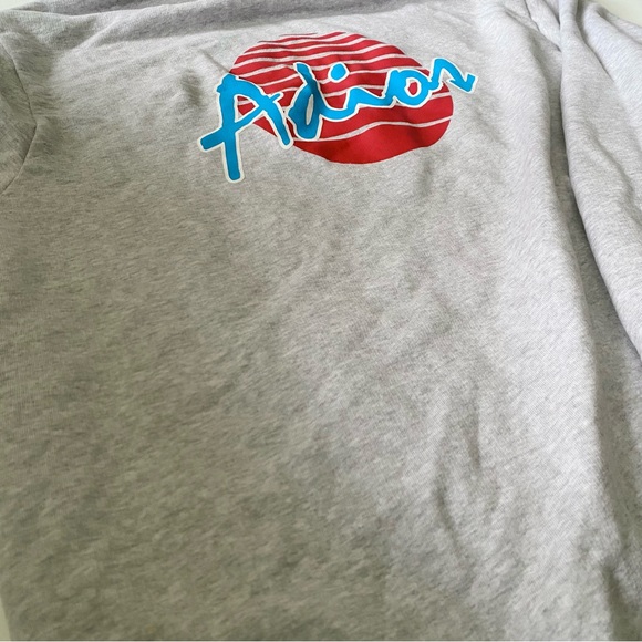 Light Grey Palm Angels Hoodie - Picture 4 of 9